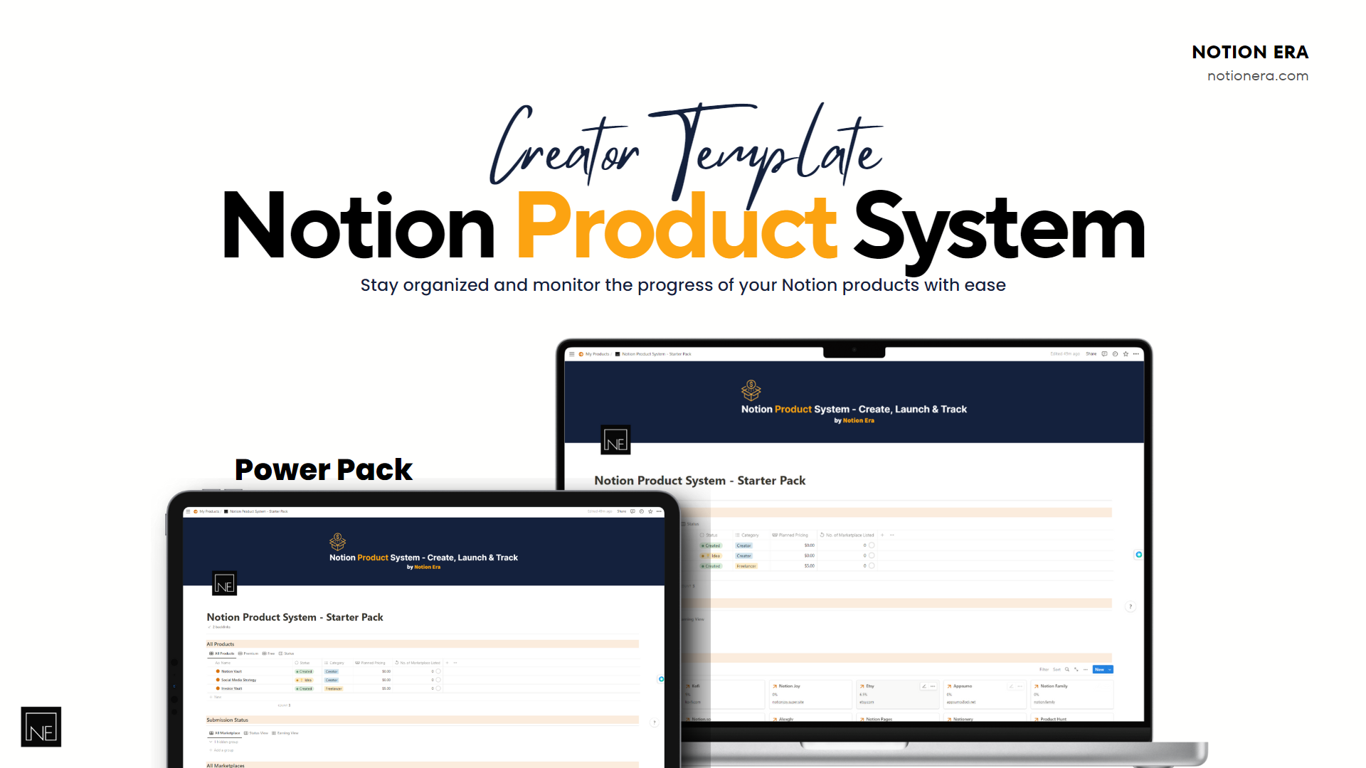 개념 제품 시스템 : Creator Planner