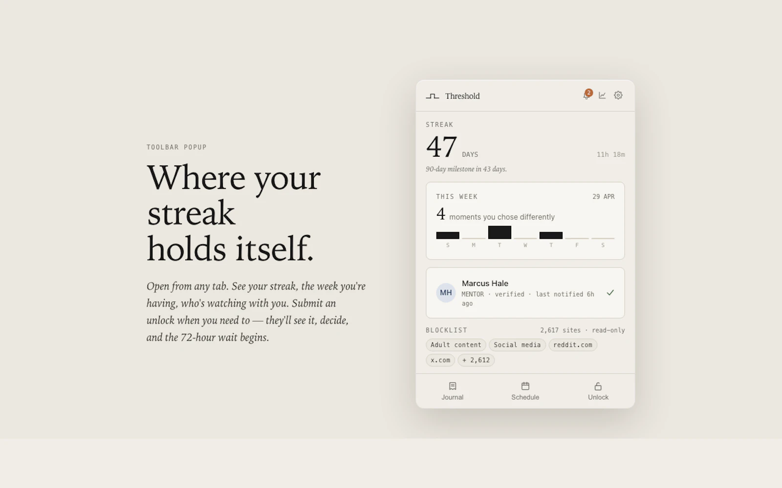 Threshold screenshot 3