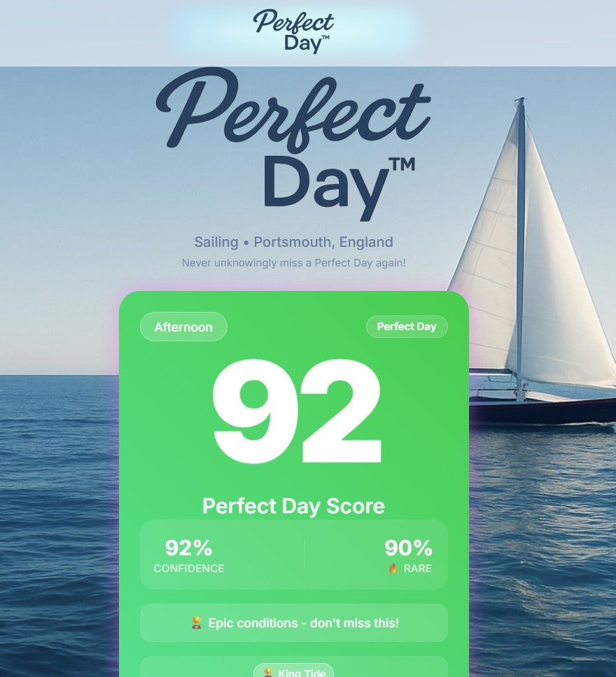 Perfect Day Alerts gallery image