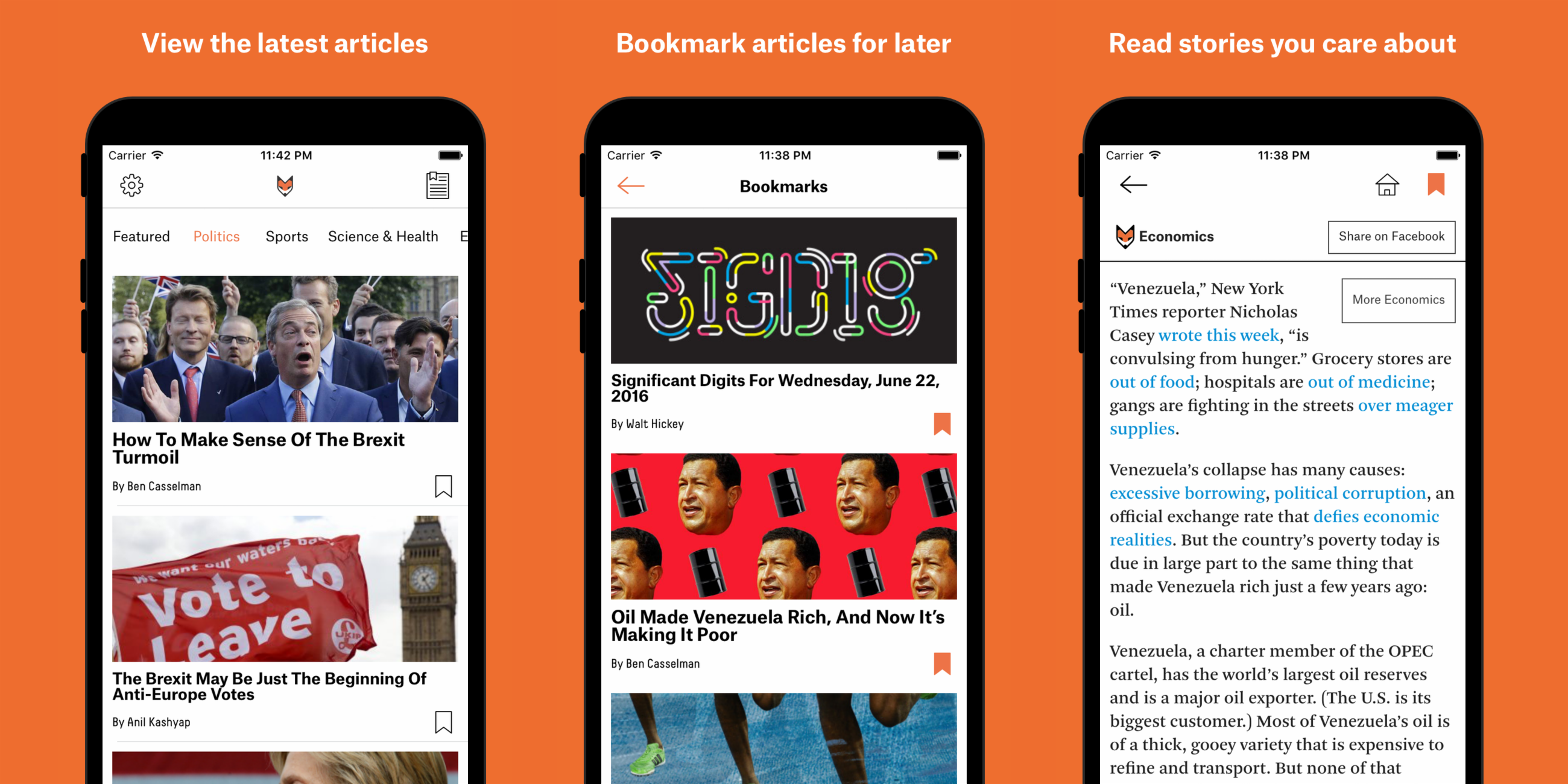 FiveThirtyEight App gallery image