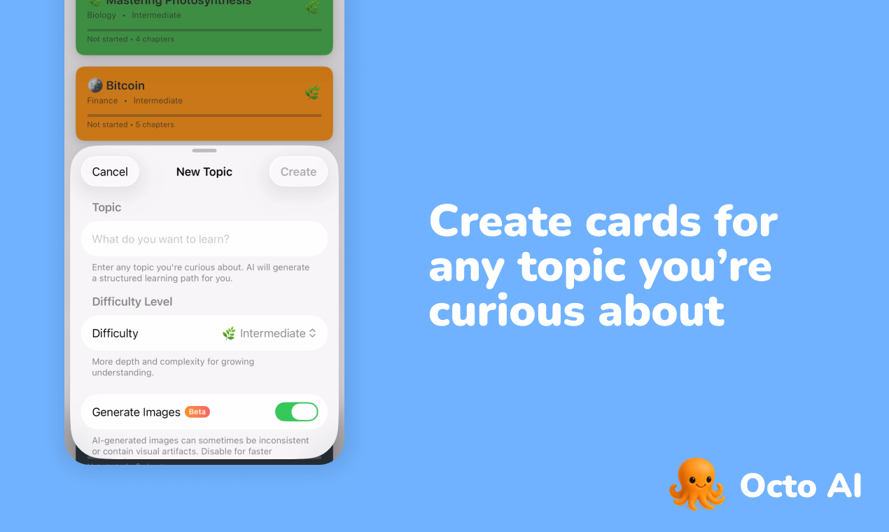 Octo AI - Screenshot 3 showing product features and functionality