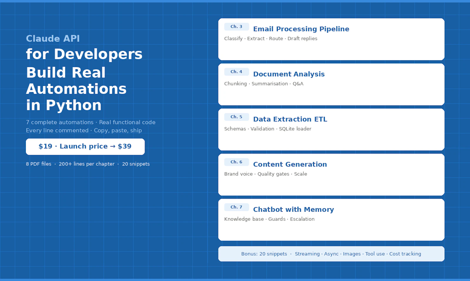 Claude API for Python Developers screenshot 1