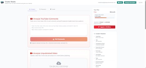 Insight's Creator Studio gallery image