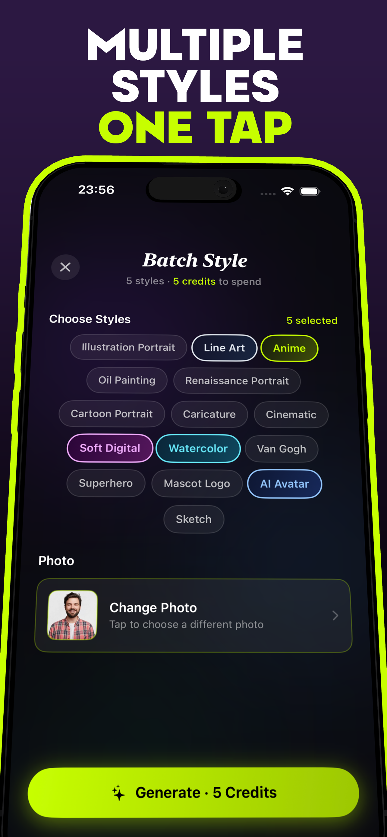 Phozy: AI Portrait Generator gallery image