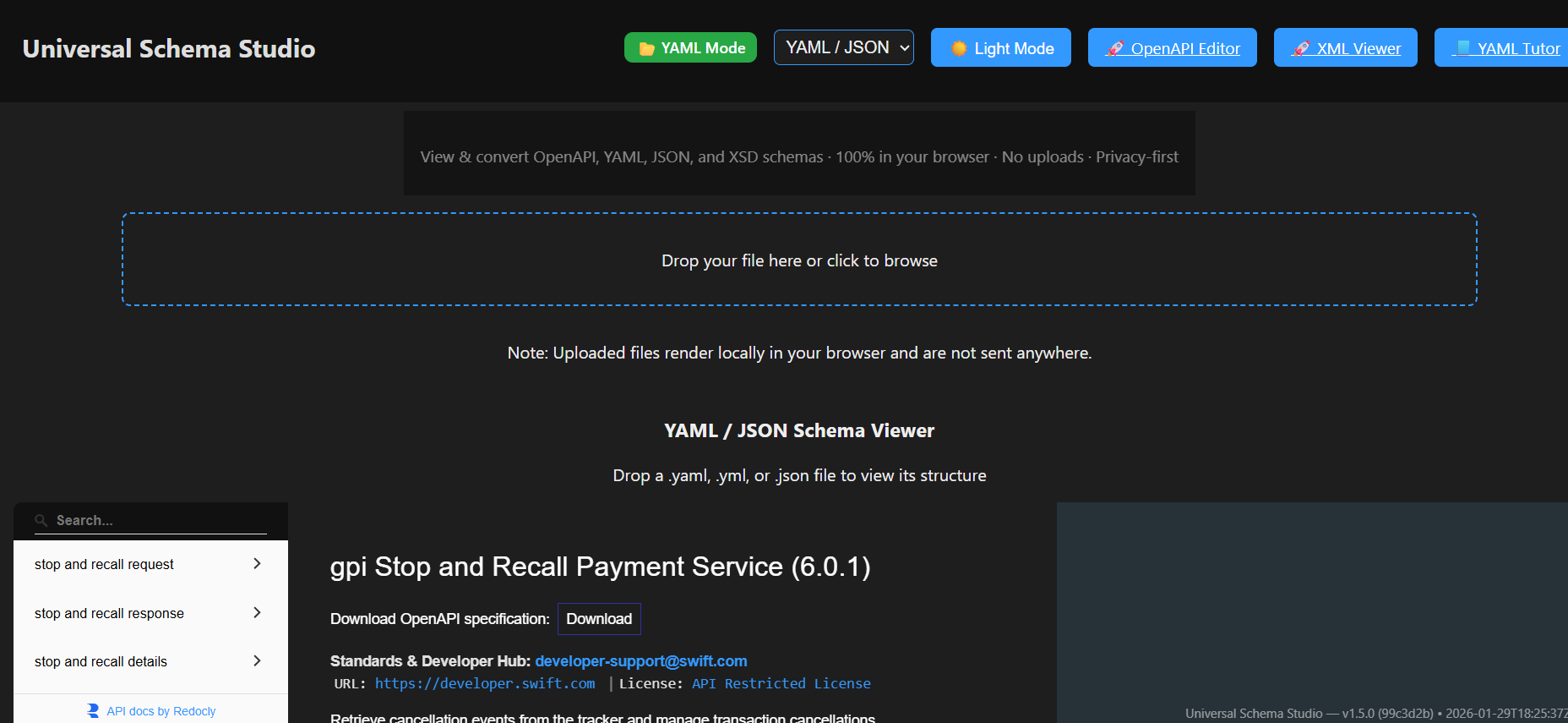 Universal Schema Studio - Product Hunt launch logo and brand identity