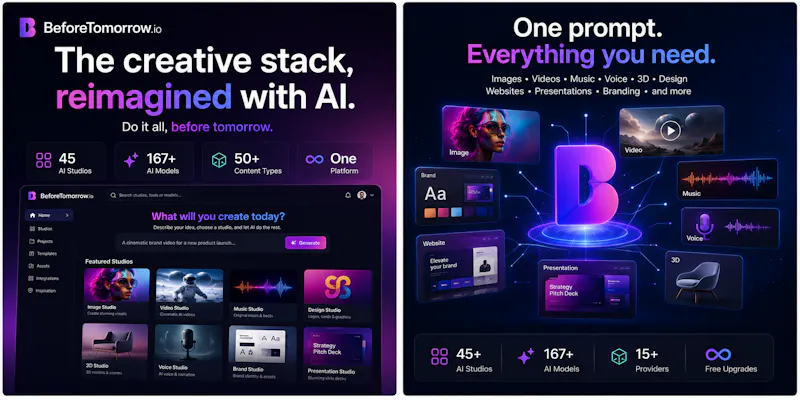 BeforeTomorrow.io screenshot 2