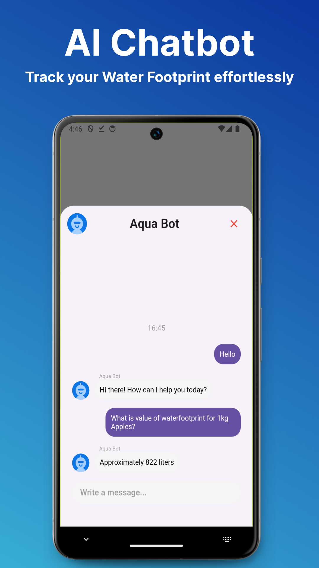 Aqua Trace - трекер Waterfootprint - Отслеживайте свой водный след без особых усилий медиа 7