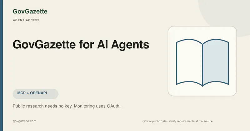 GovGazette screenshot 1