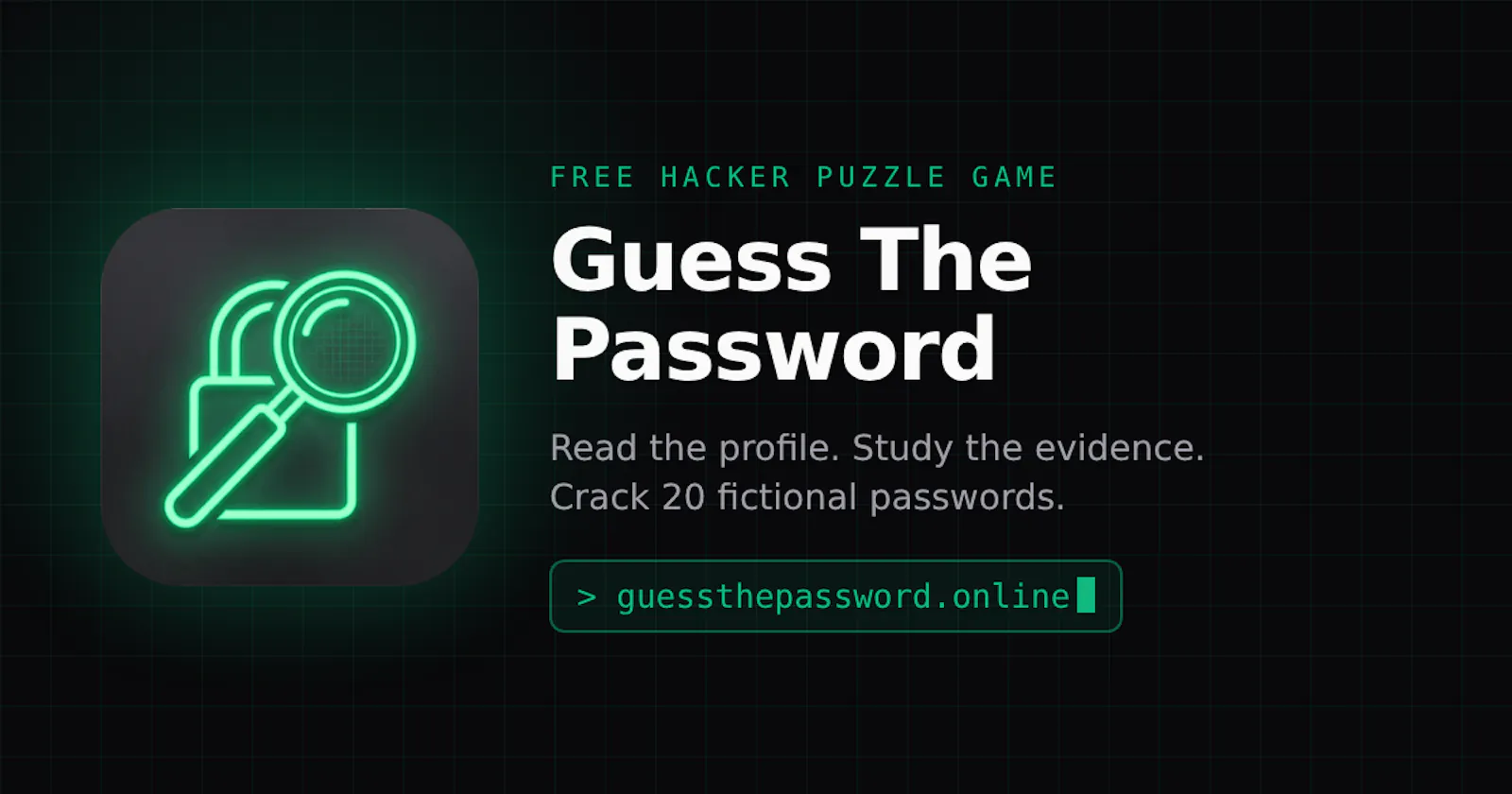 GuessThePassword screenshot 1