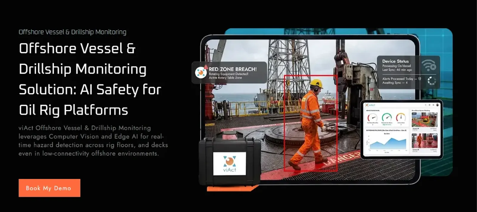 Offshore Vessel & Drillship Monitoring screenshot 1