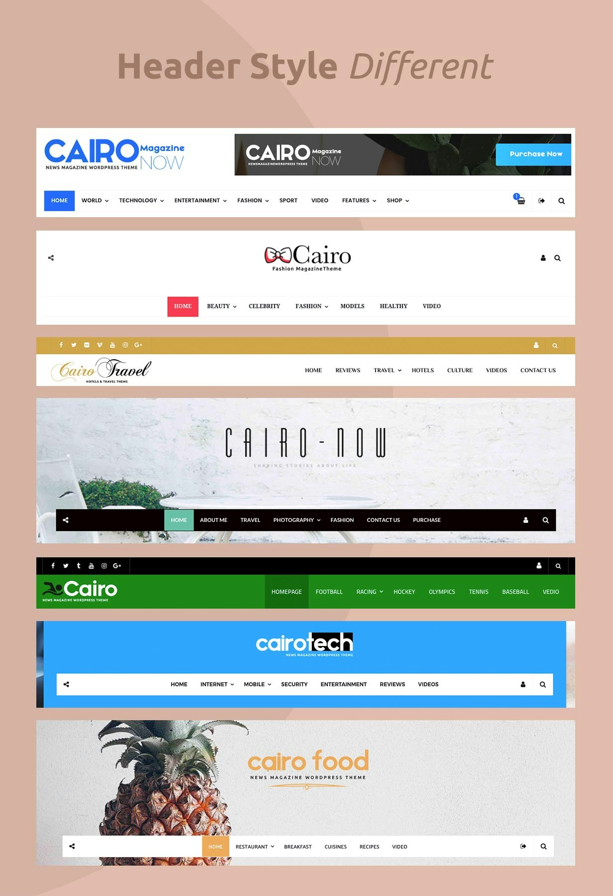 Cairo - Glossy News, Magazine, Blog WordPress Theme gallery image