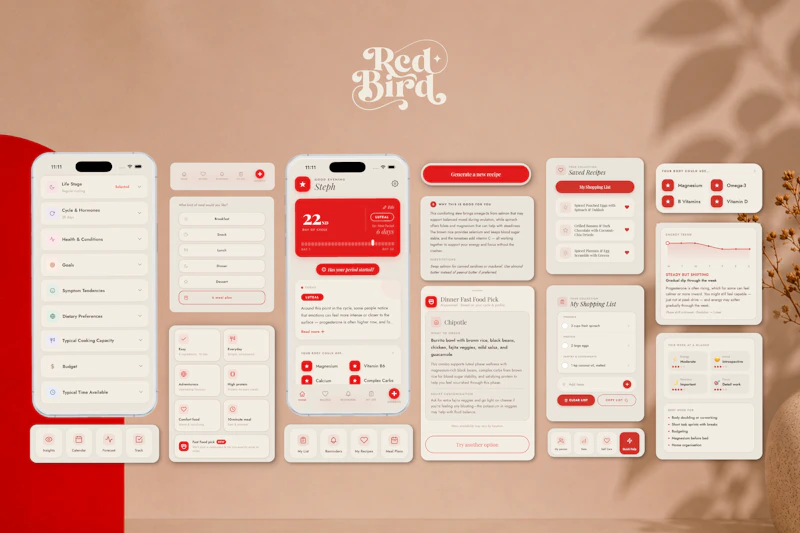 RedBird: Cycle Nutrition screenshot 2