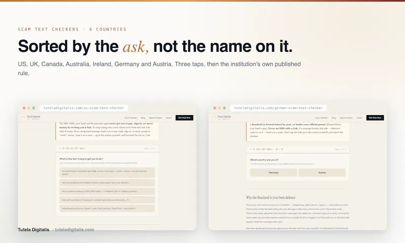 Tutela Scam Defense Toolkit screenshot 3