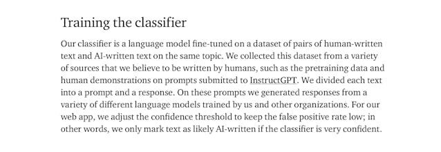 AI Text Classifier by OpenAI gallery image
