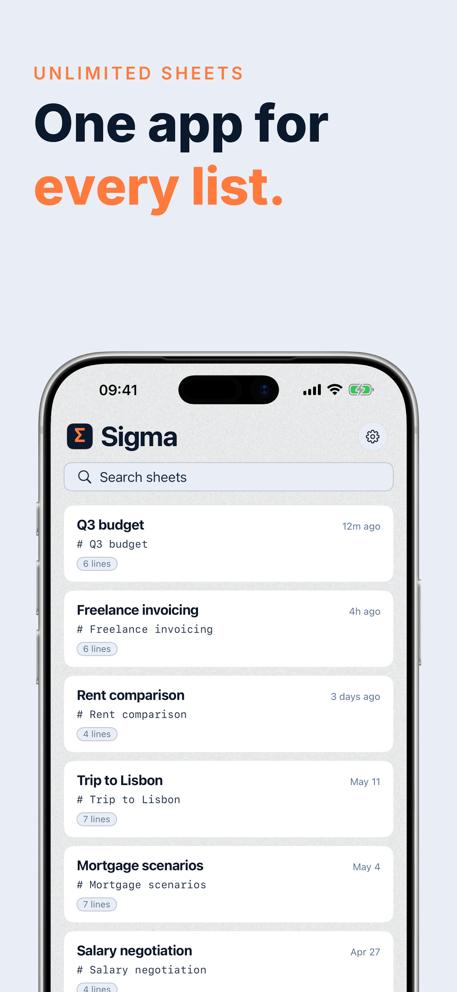 Sigma Notepad Calculator screenshot 6