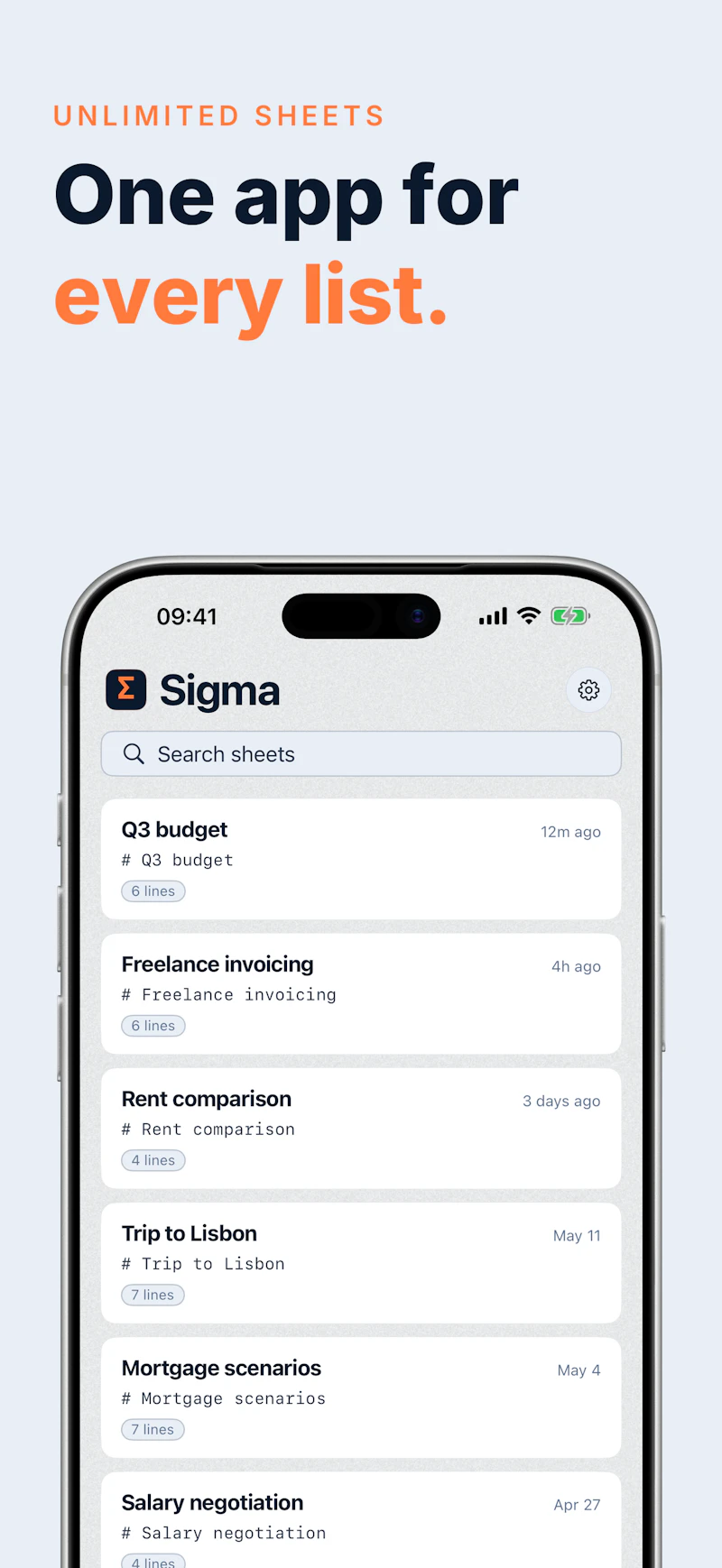 Sigma Notepad Calculator screenshot 6
