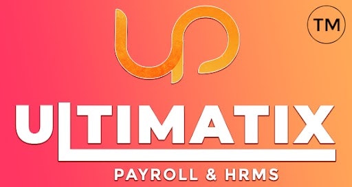 Ultimatix HRMS - Product Hunt launch logo and brand identity