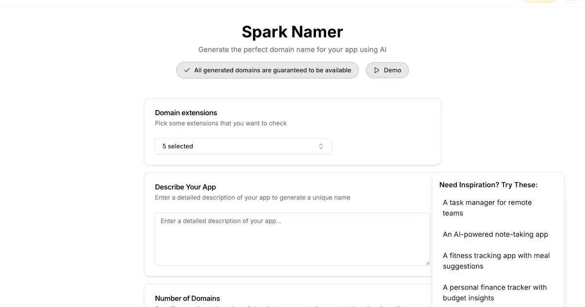 Spark Namer