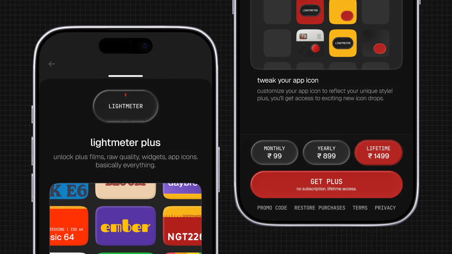 Lightmeter v1.1.0 Update gallery image