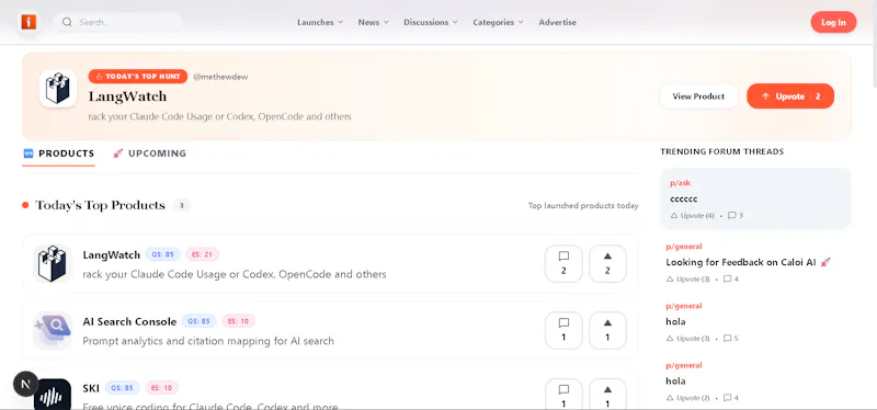 IndiHunt screenshot 1
