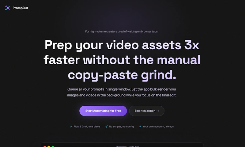 PrompCut screenshot 1