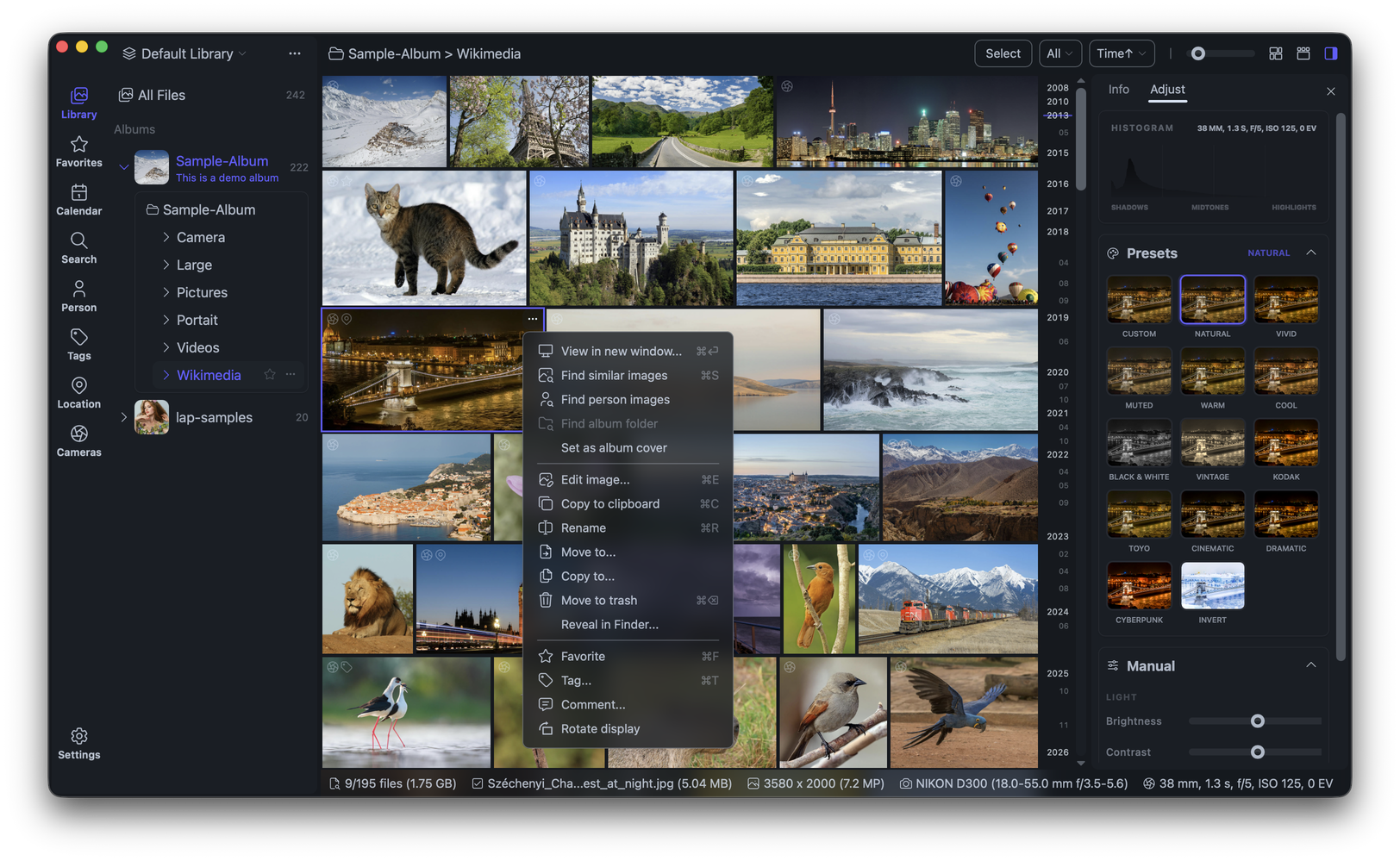 Lap photo manager gallery image