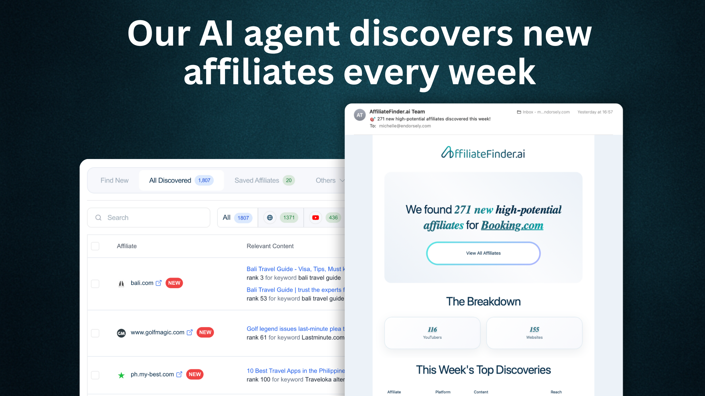 AffiliateFinder.ai gallery image