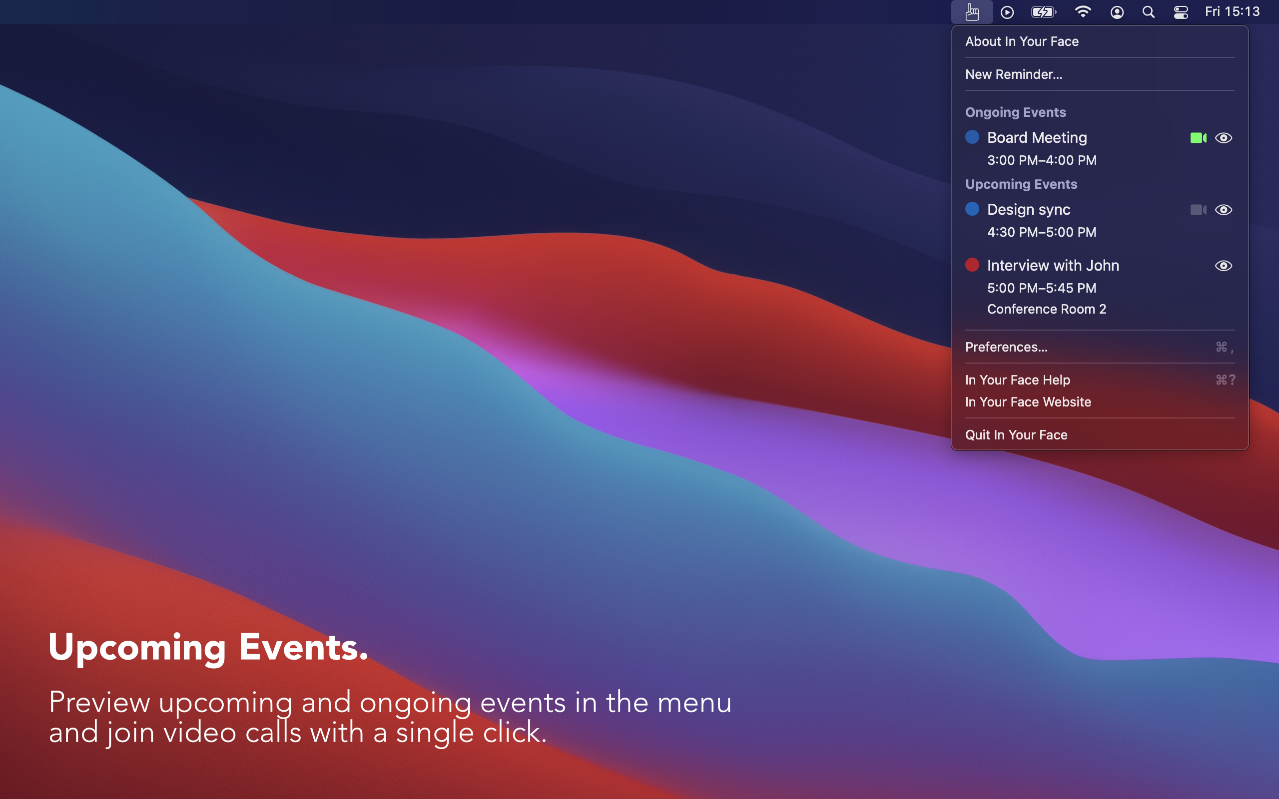 In Your Face gallery image