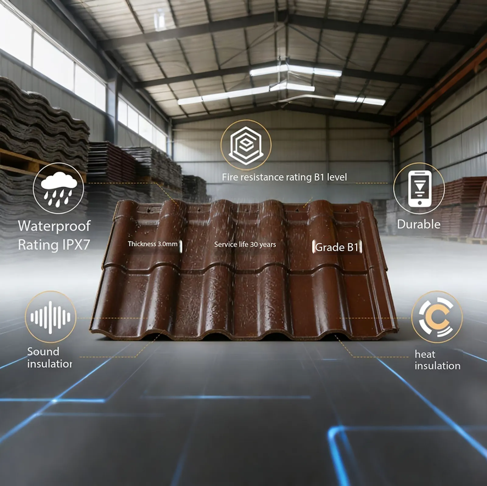 ASA Spanish Roof Tile for Hot Climates screenshot 3