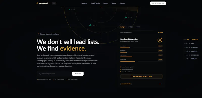 PROSPECTORI screenshot 1