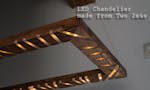 LED Chandelier Reactive Lighting image