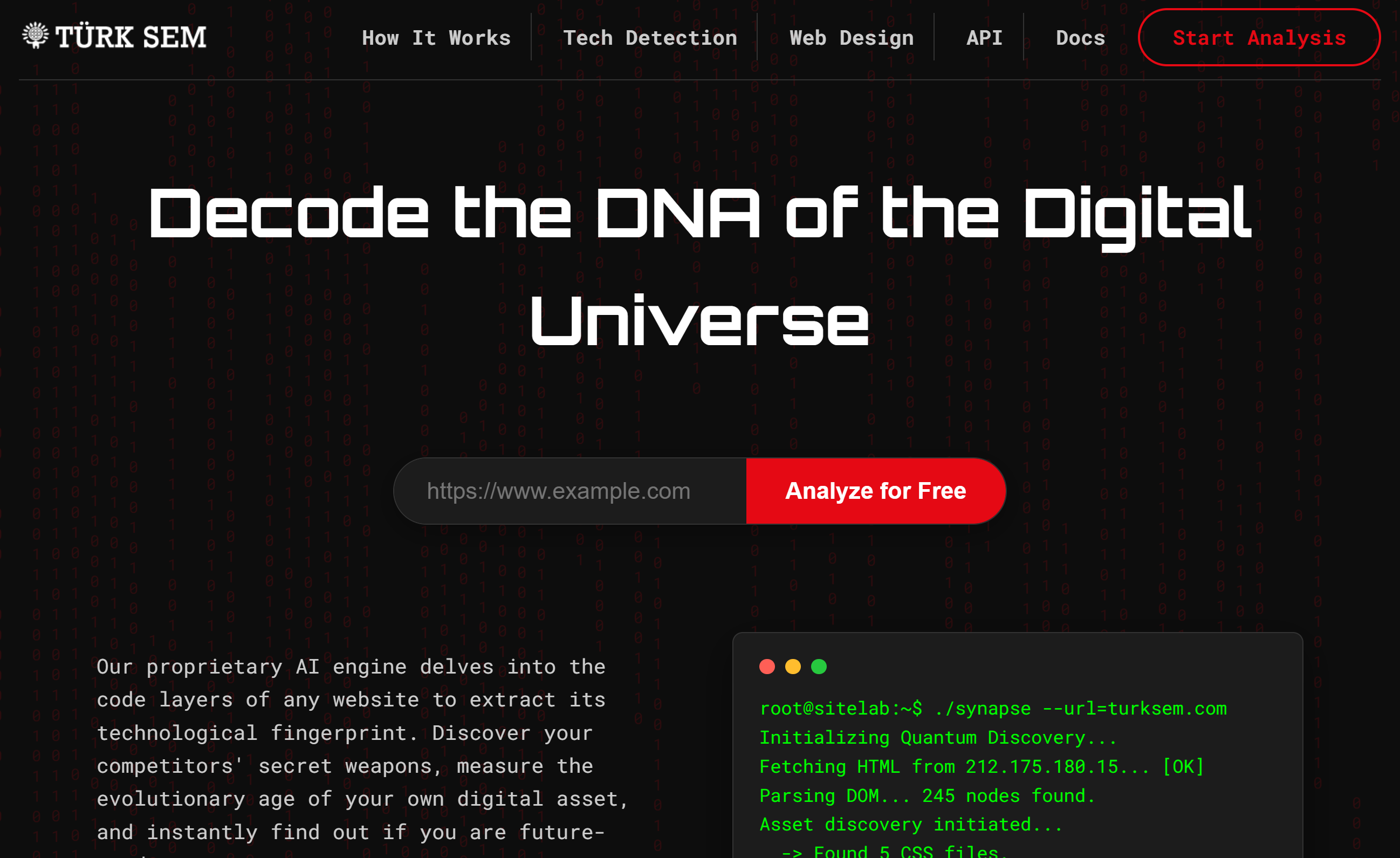 CSS, JS, HTML Technology Detection gallery image