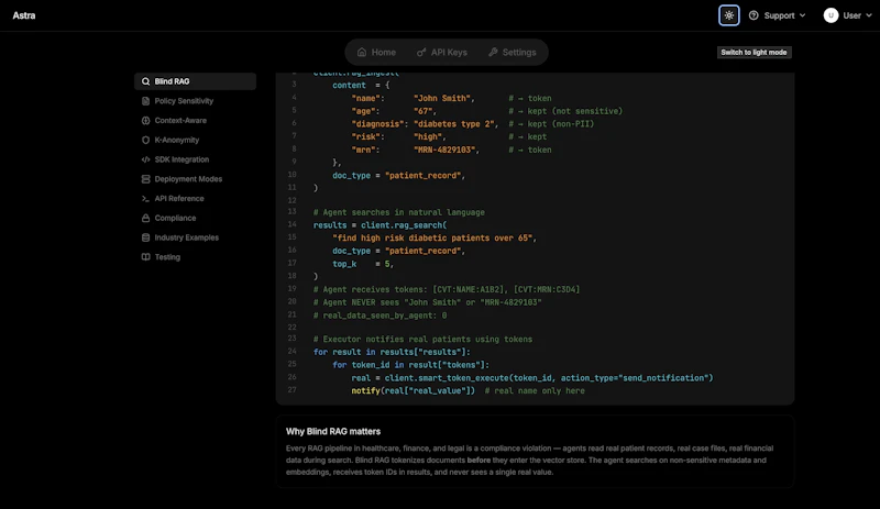 Astra screenshot 4
