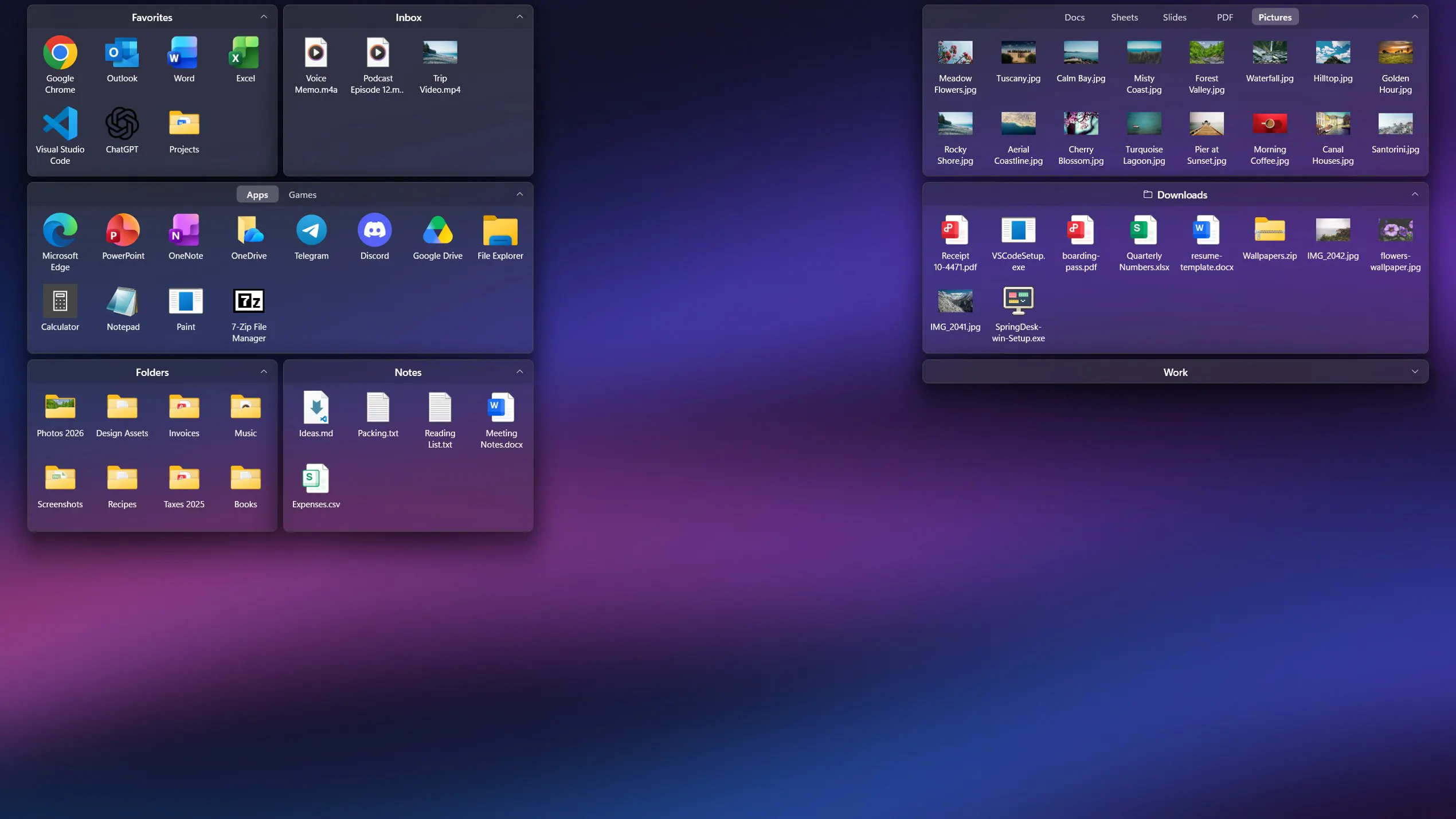 SpringDesk gallery image