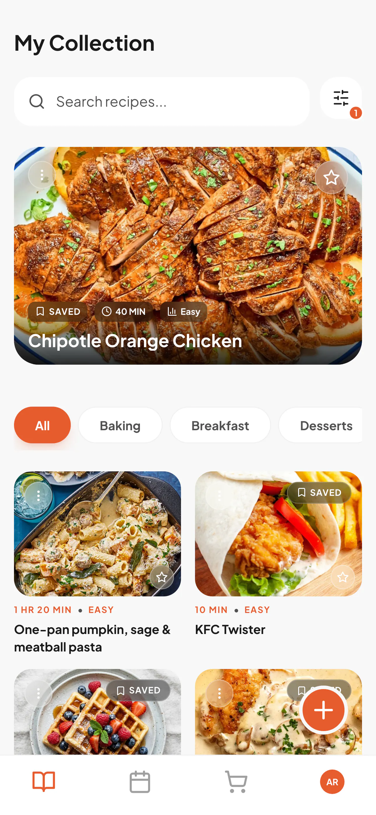 Recipe Chest screenshot