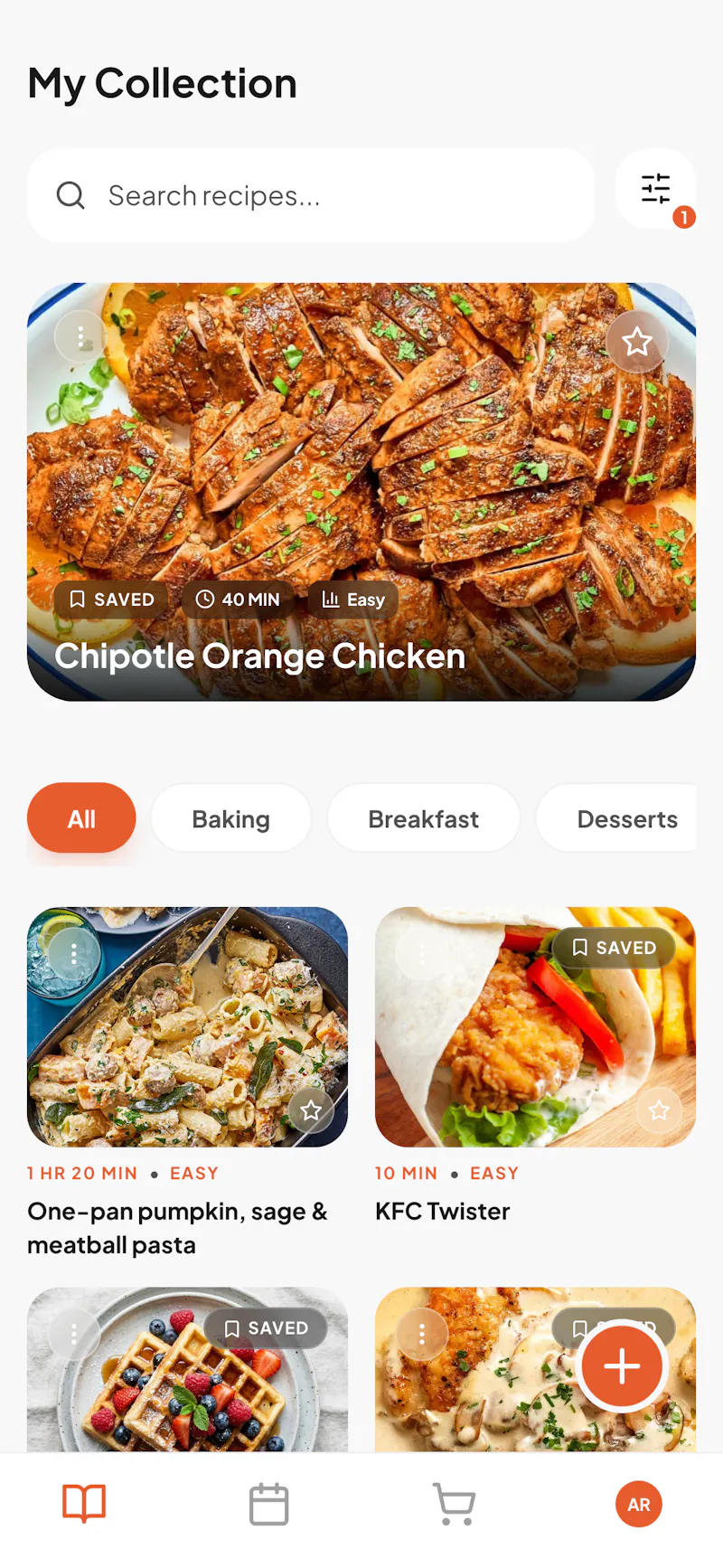 Recipe Chest screenshot 1