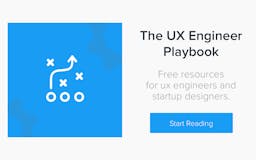 The UX Engineering Playbook media 1