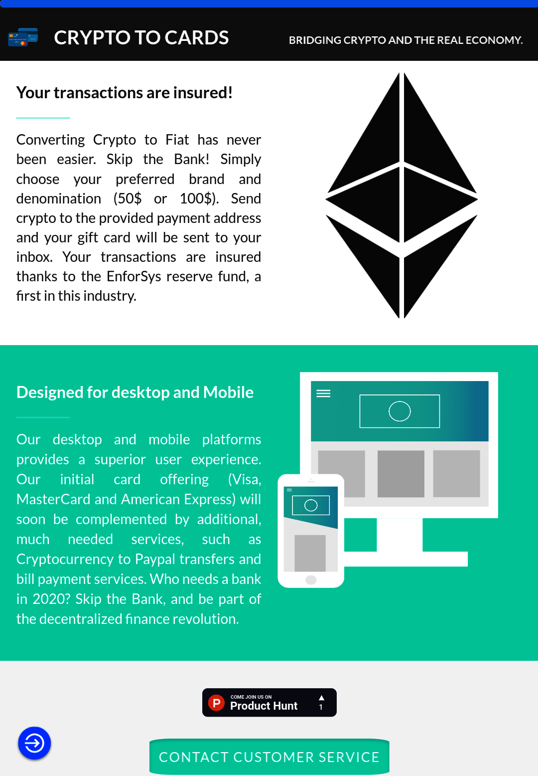 Crypto to Cards gallery image