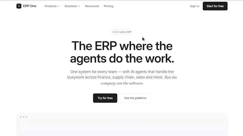 ERP US screenshot 1