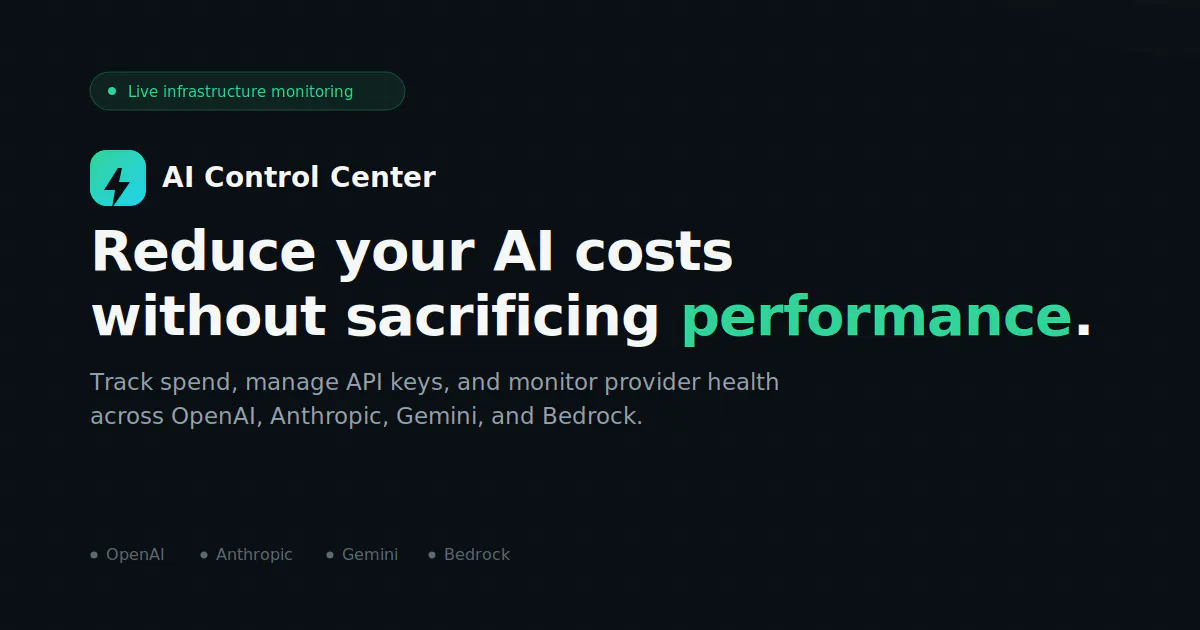 AI Control Center gallery image