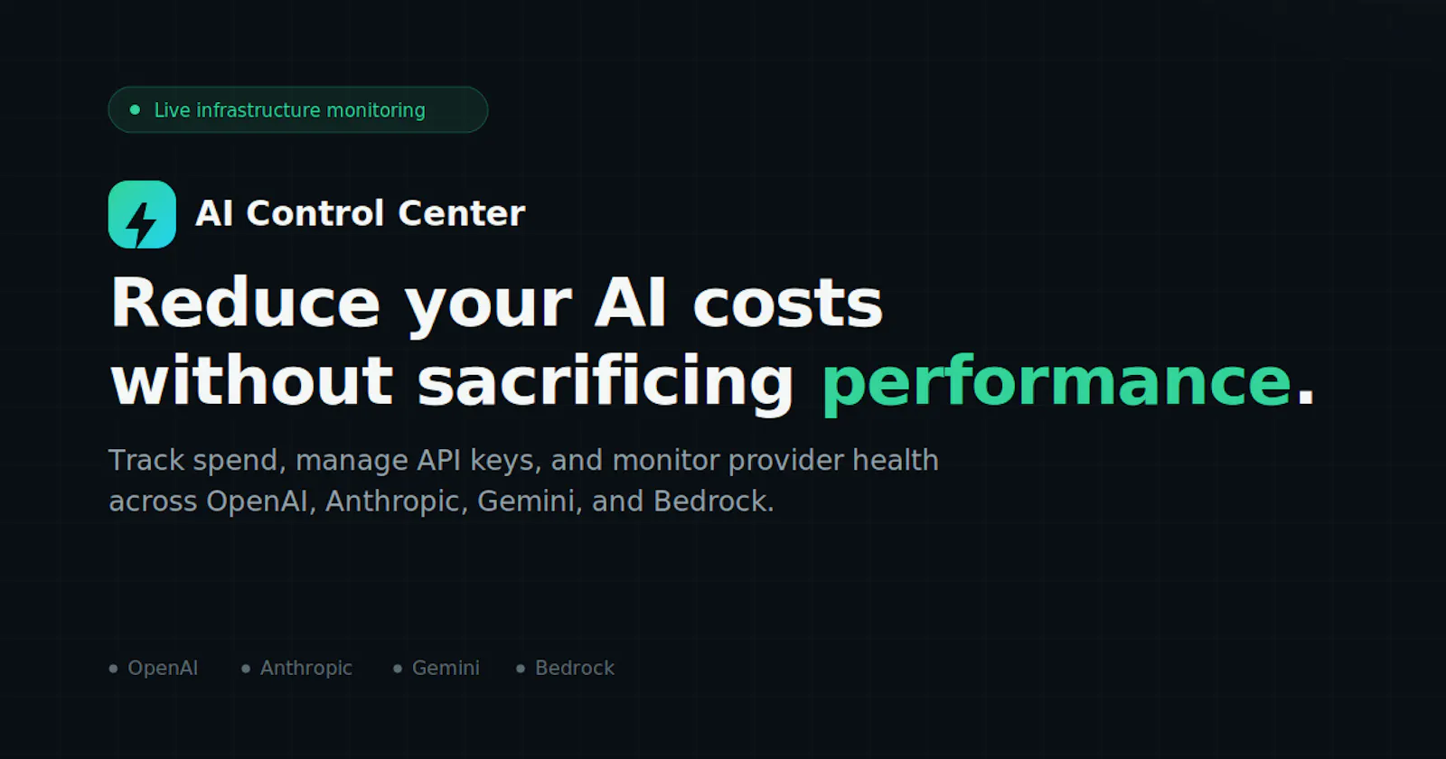 AI Control Center screenshot 1