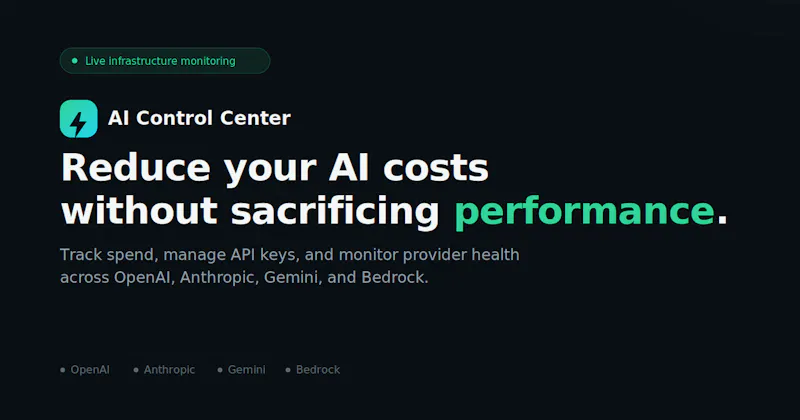 AI Control Center screenshot 1