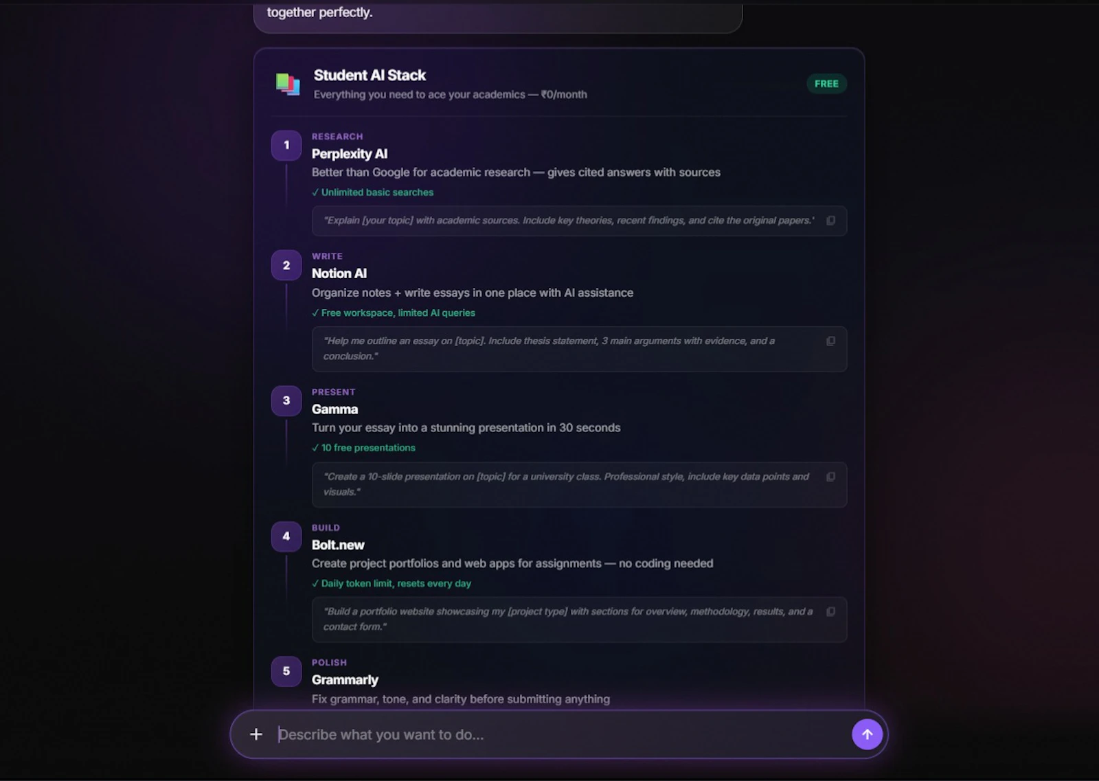 DecyAI screenshot 2