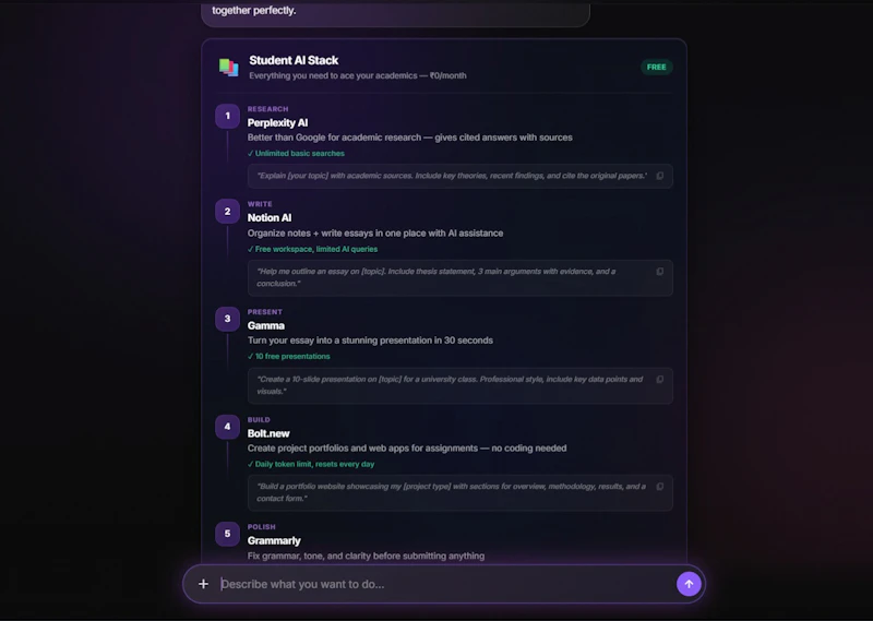 DecyAI screenshot 2