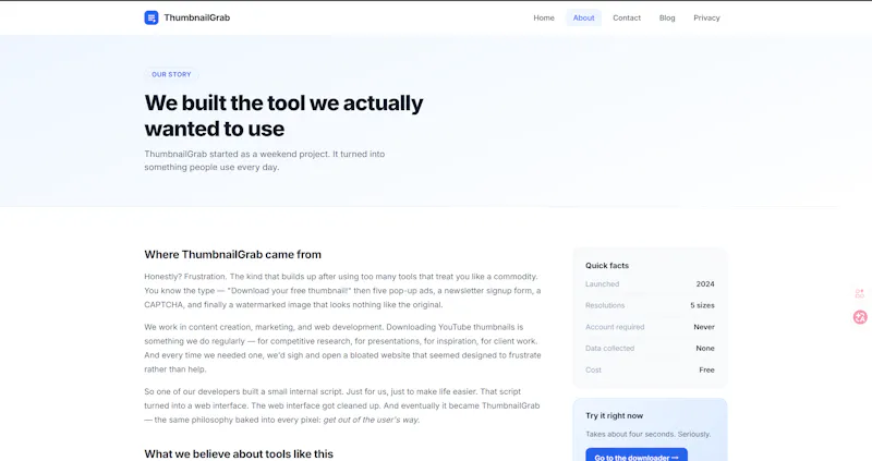 ThumbnailGrab screenshot 3