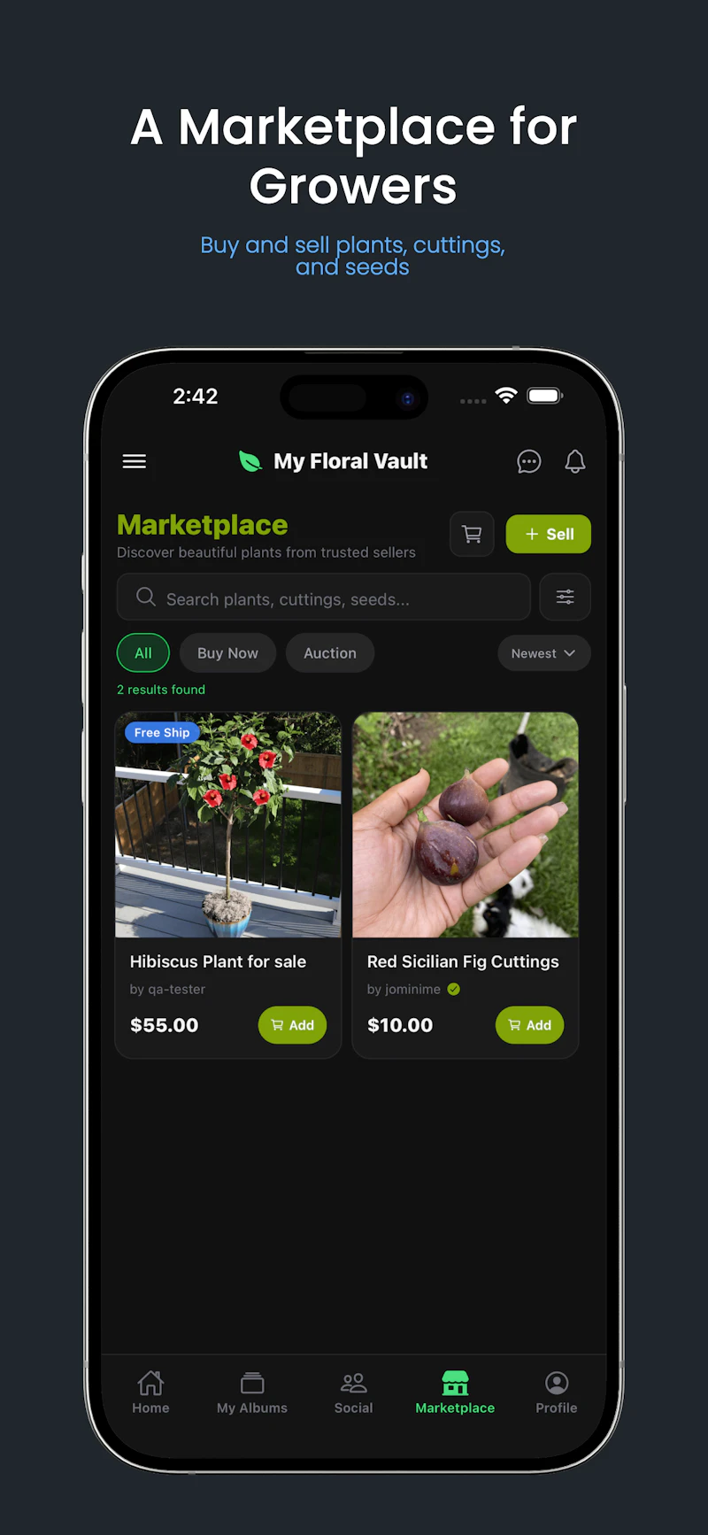 MyFloralVault screenshot 4
