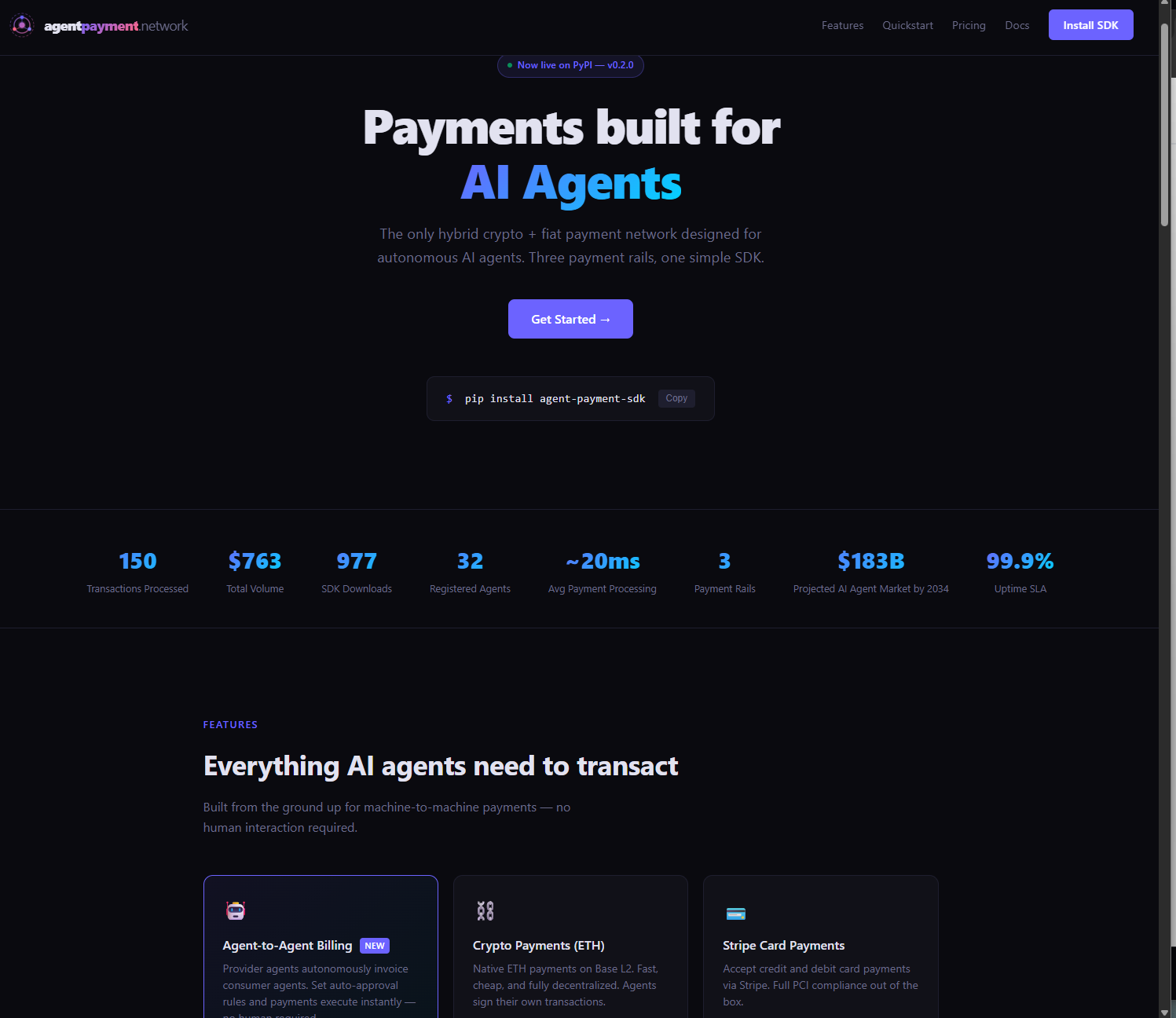AgentPayment Network gallery image