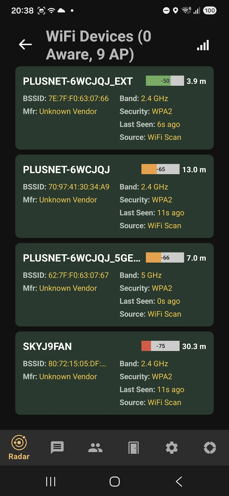 Radar Chat screenshot 8