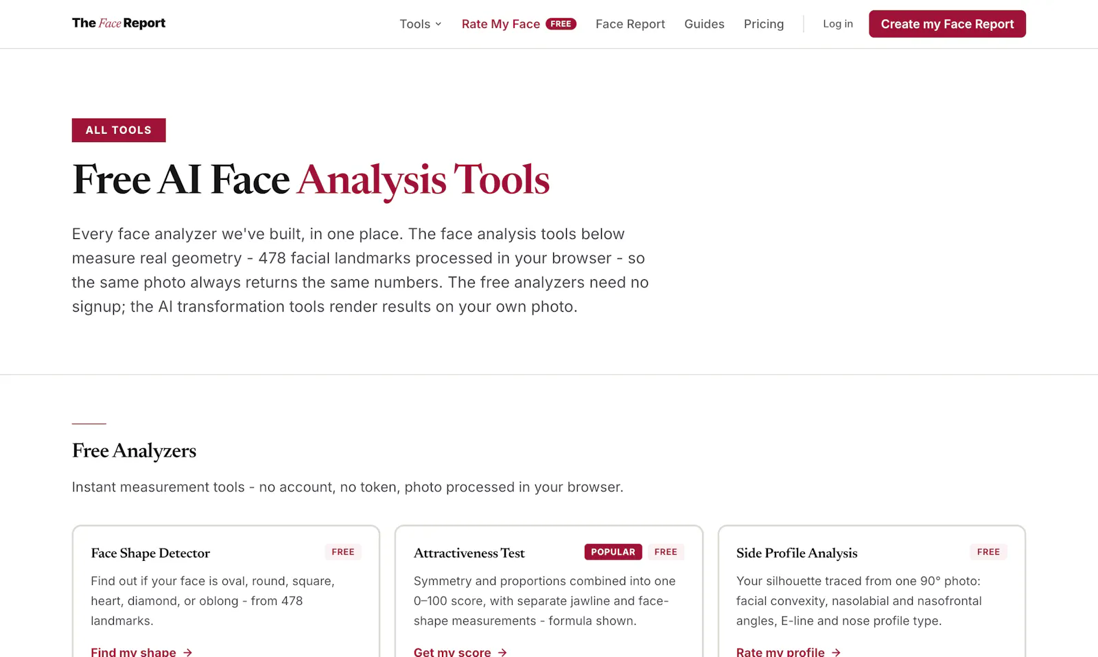 The Face Report screenshot 7