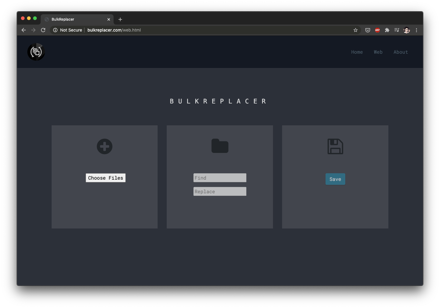 BulkReplacer gallery image